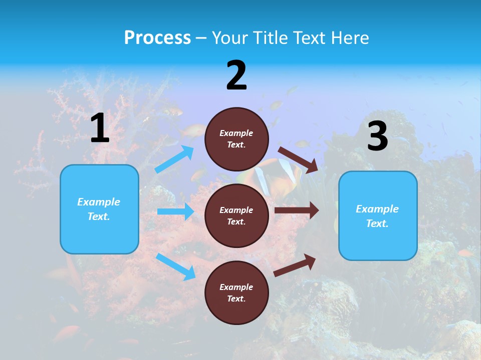 Marine Red Ocean PowerPoint Template