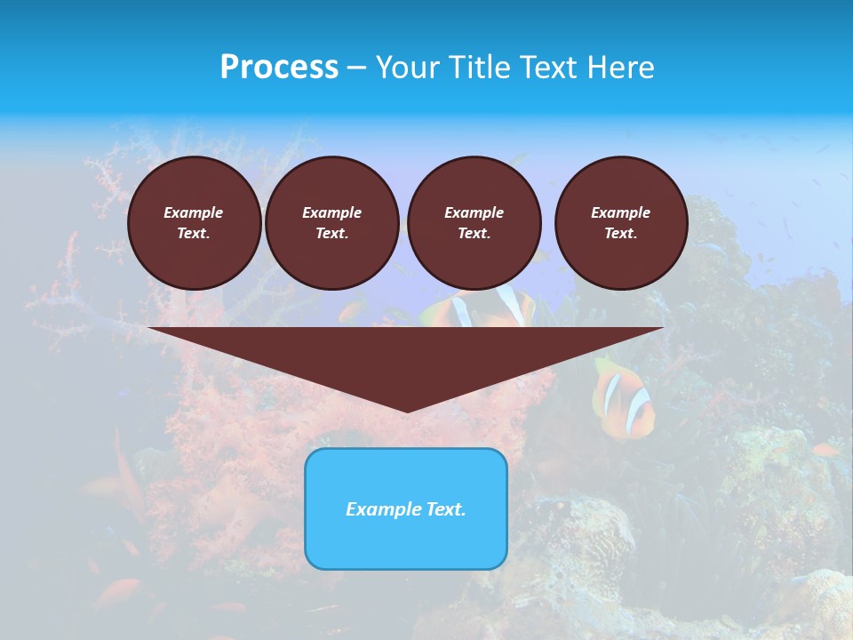 Marine Red Ocean PowerPoint Template