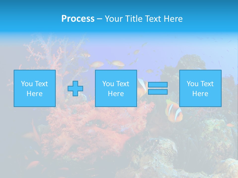 Marine Red Ocean PowerPoint Template