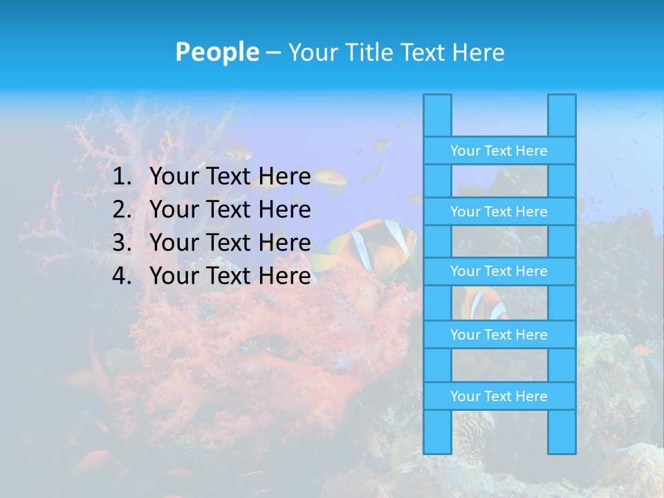 Marine Red Ocean PowerPoint Template