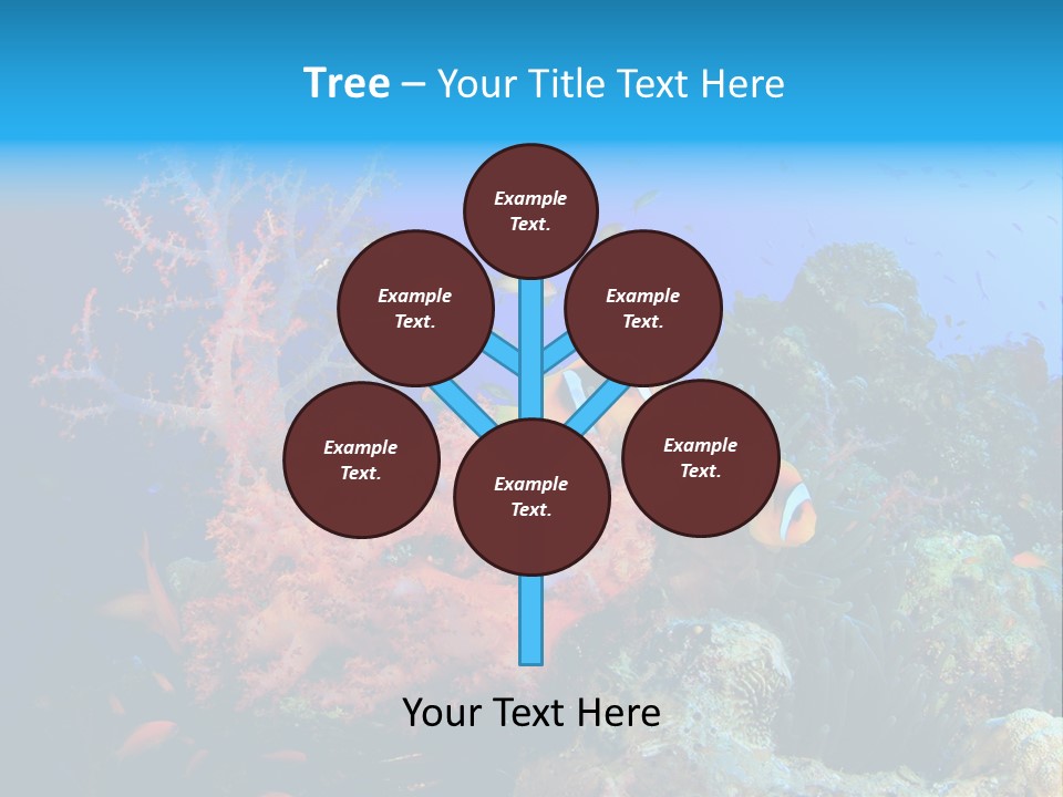 Marine Red Ocean PowerPoint Template