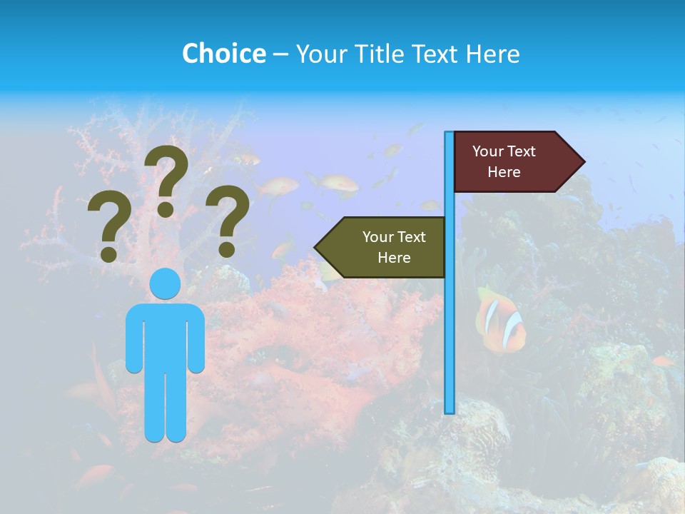 Marine Red Ocean PowerPoint Template