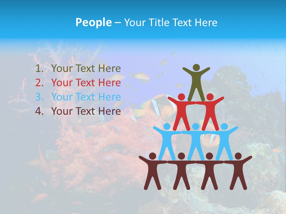 Marine Red Ocean PowerPoint Template