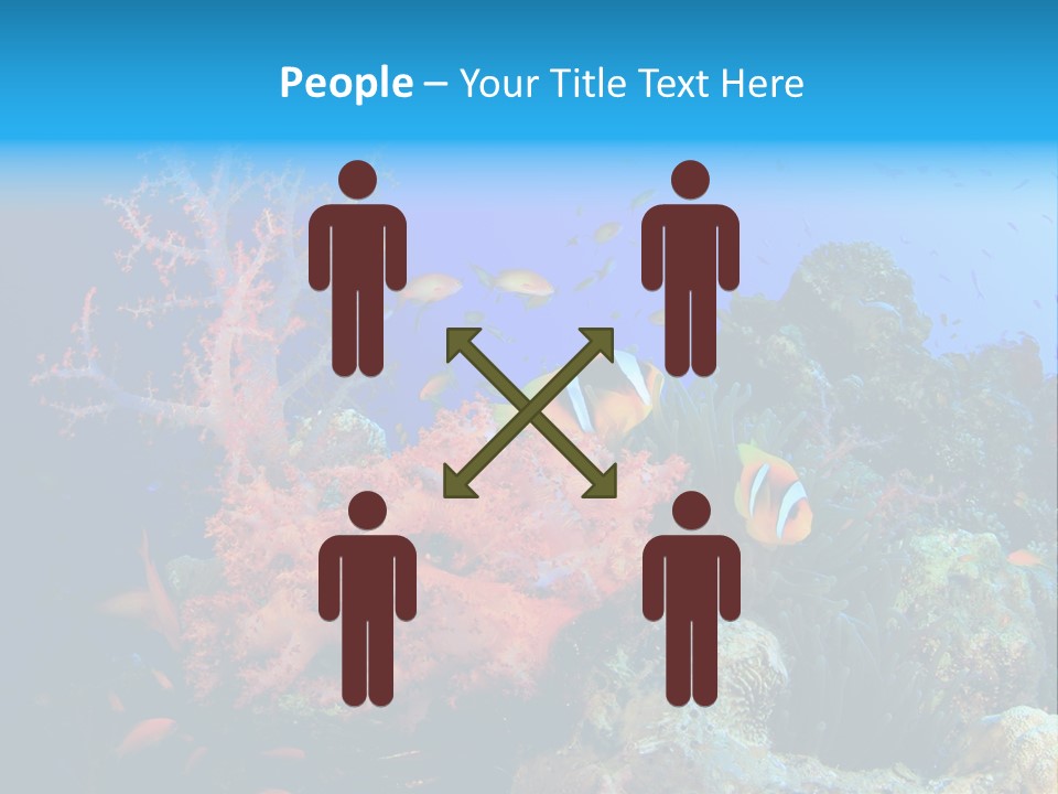 Marine Red Ocean PowerPoint Template