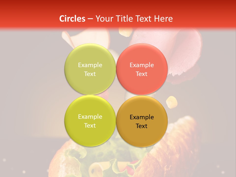 Bun Nobody Snack PowerPoint Template