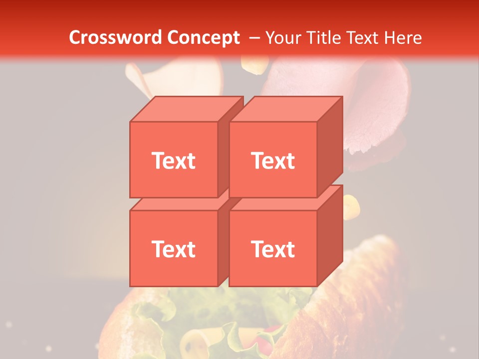 Bun Nobody Snack PowerPoint Template