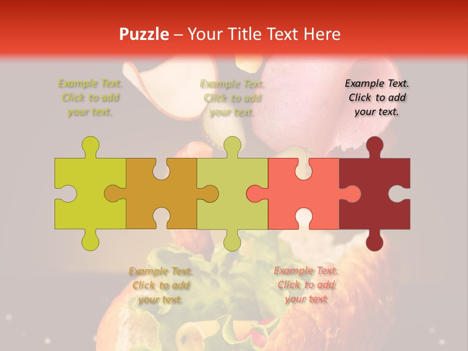 Bun Nobody Snack PowerPoint Template