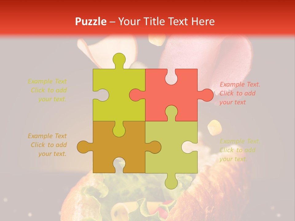 Bun Nobody Snack PowerPoint Template