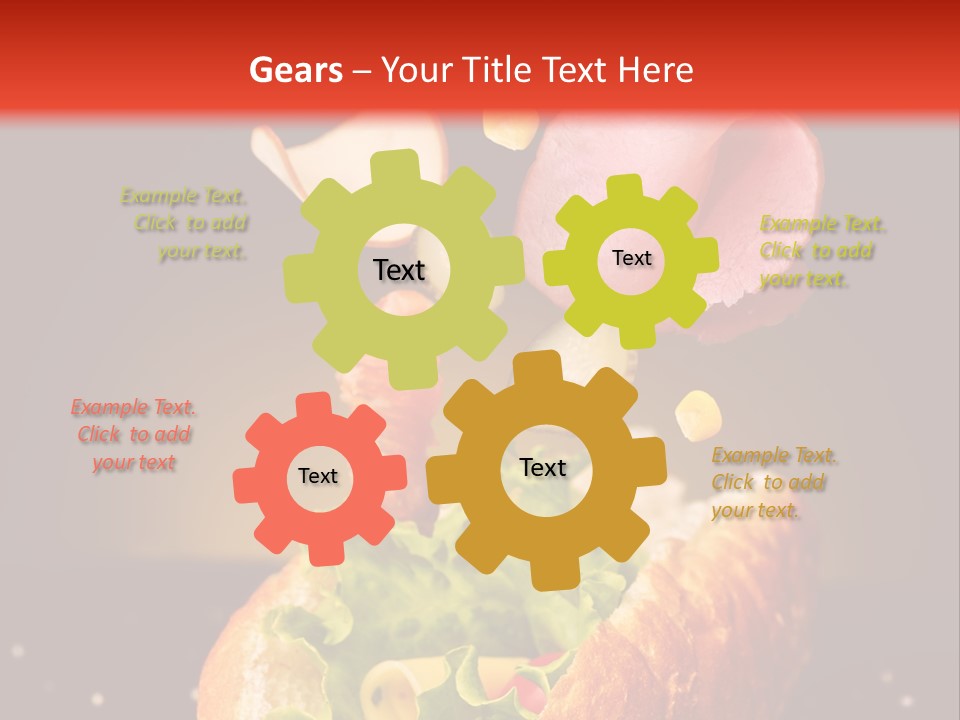 Bun Nobody Snack PowerPoint Template