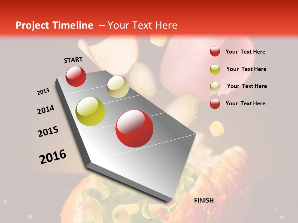 Bun Nobody Snack PowerPoint Template