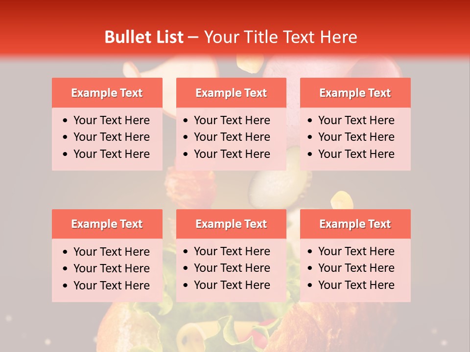 Bun Nobody Snack PowerPoint Template