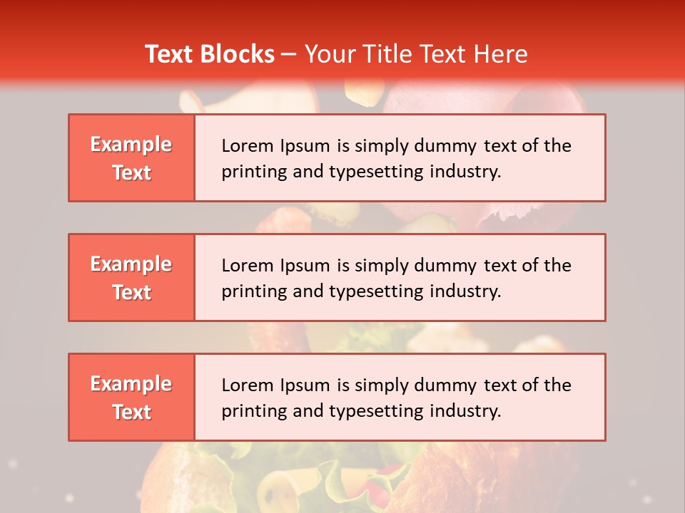 Bun Nobody Snack PowerPoint Template