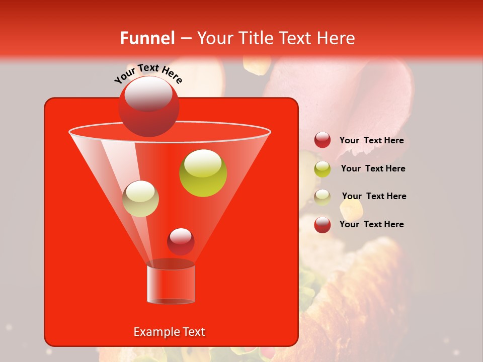 Bun Nobody Snack PowerPoint Template