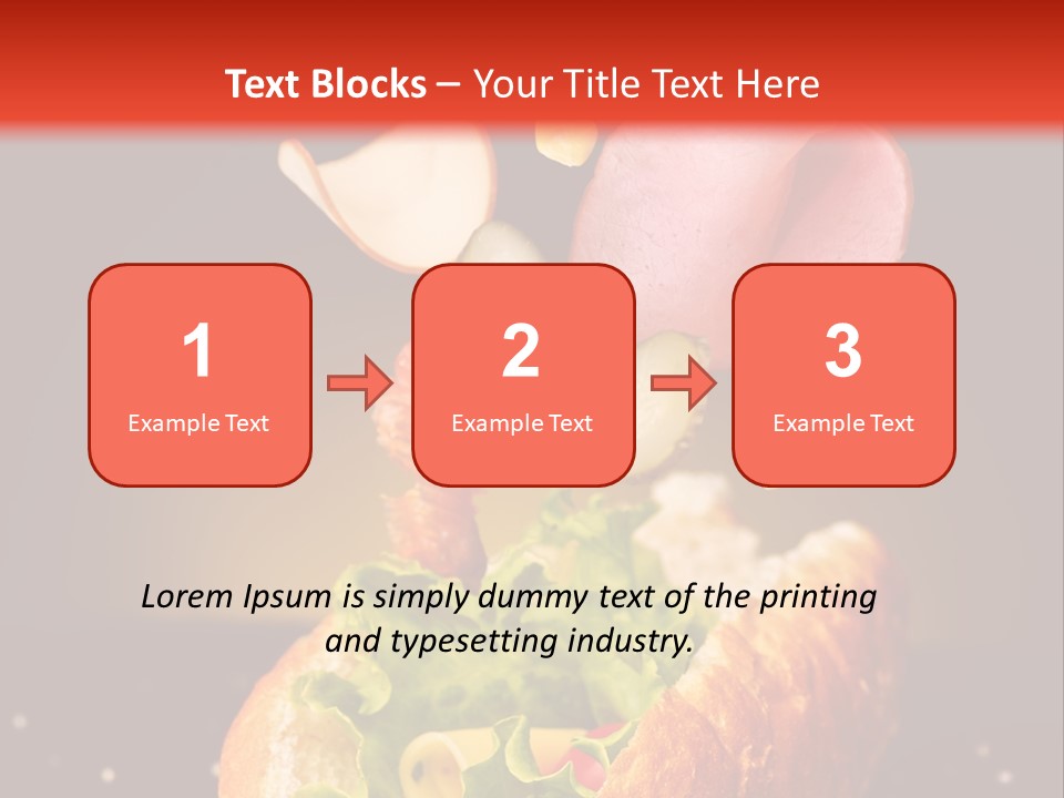 Bun Nobody Snack PowerPoint Template