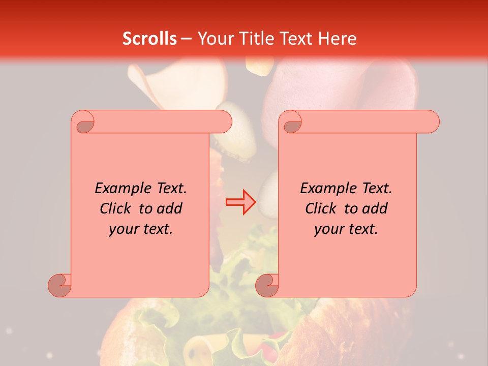 Bun Nobody Snack PowerPoint Template