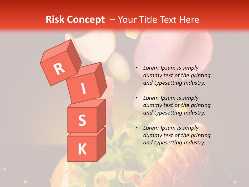 Bun Nobody Snack PowerPoint Template