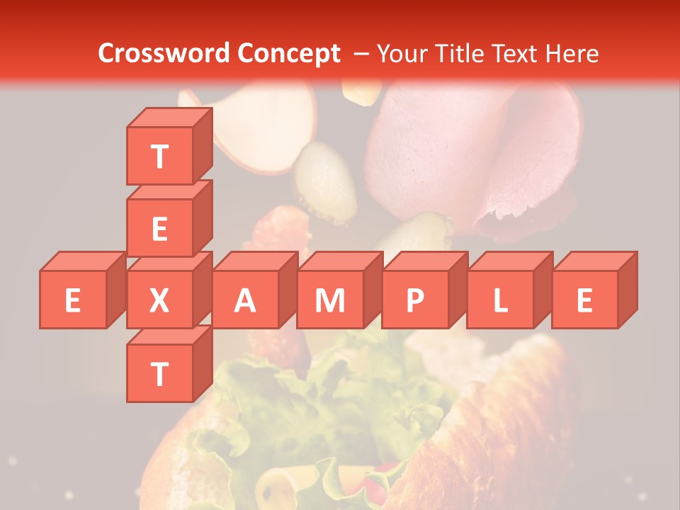 Bun Nobody Snack PowerPoint Template