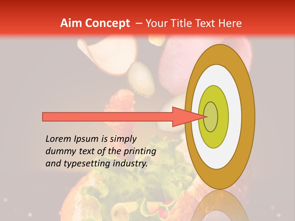 Bun Nobody Snack PowerPoint Template