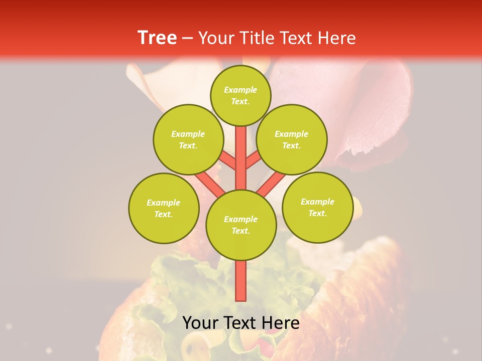 Bun Nobody Snack PowerPoint Template