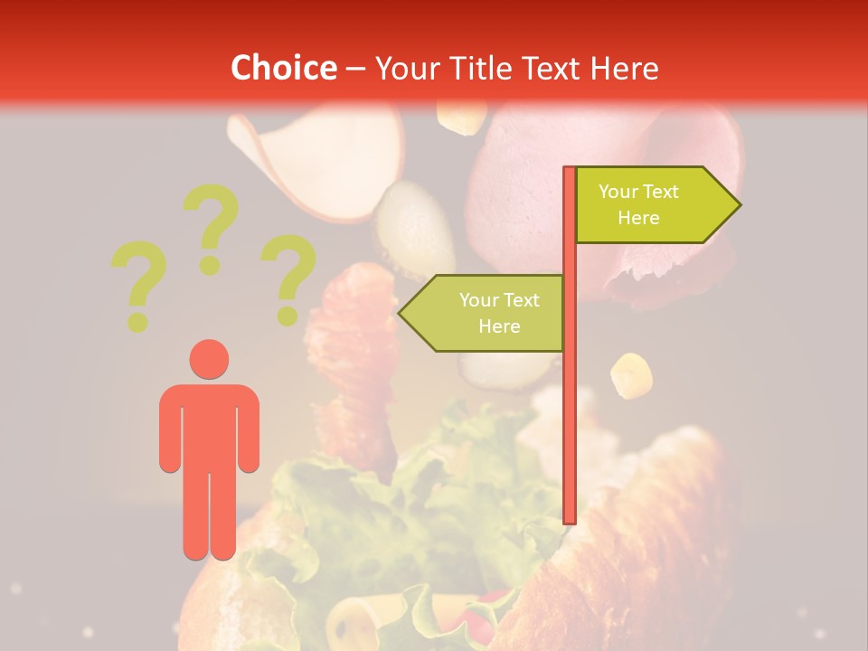 Bun Nobody Snack PowerPoint Template