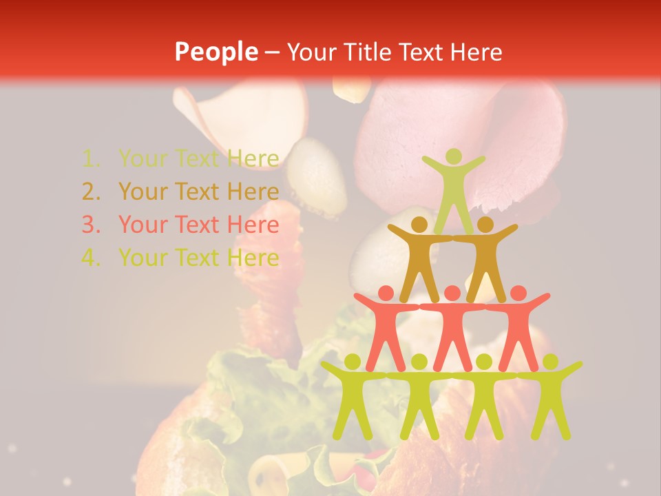 Bun Nobody Snack PowerPoint Template