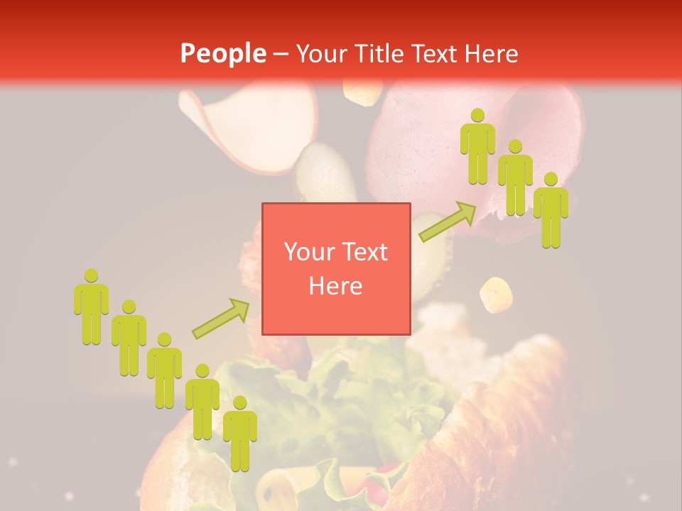 Bun Nobody Snack PowerPoint Template