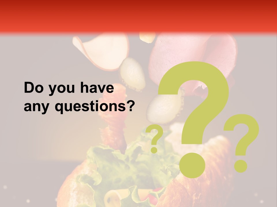 Bun Nobody Snack PowerPoint Template