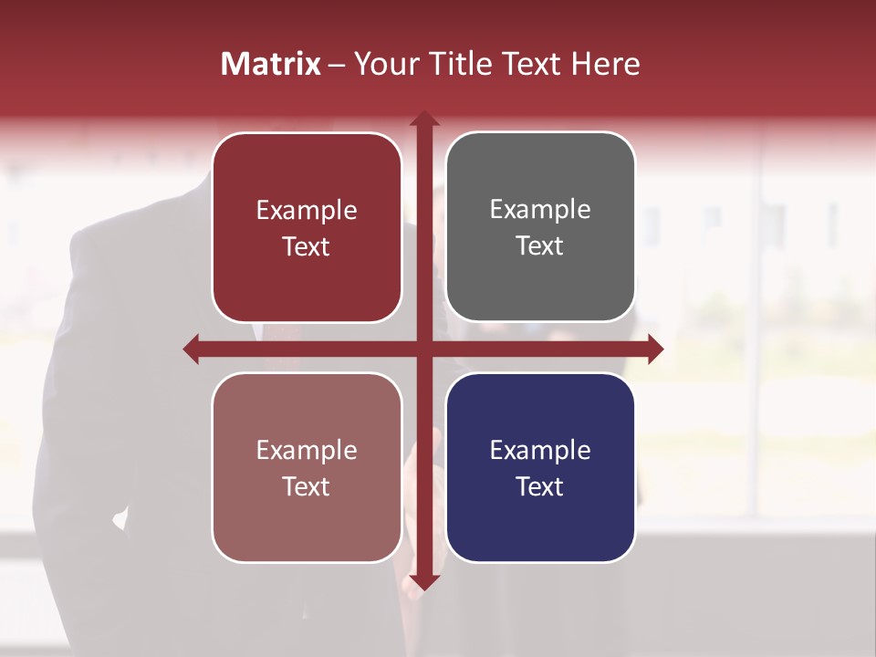 Shake Worker Male PowerPoint Template