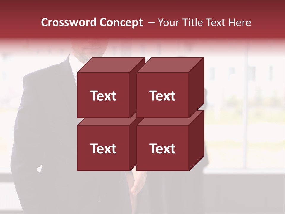 Shake Worker Male PowerPoint Template