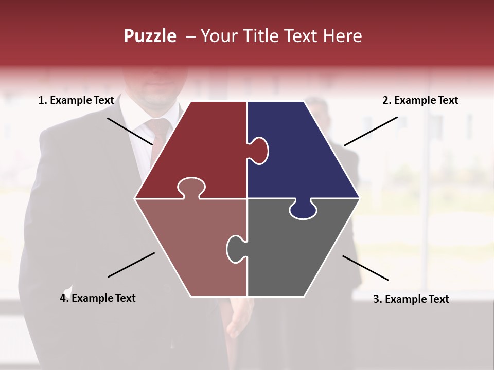 Shake Worker Male PowerPoint Template