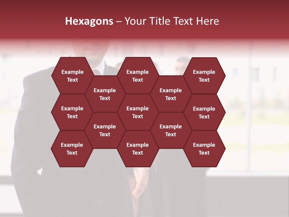 Shake Worker Male PowerPoint Template