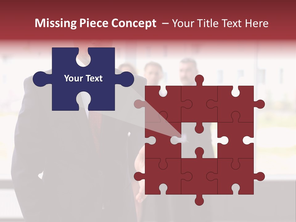 Shake Worker Male PowerPoint Template