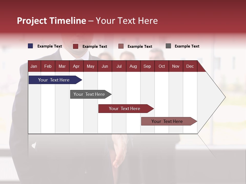 Shake Worker Male PowerPoint Template