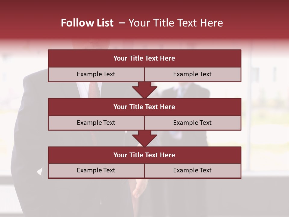 Shake Worker Male PowerPoint Template