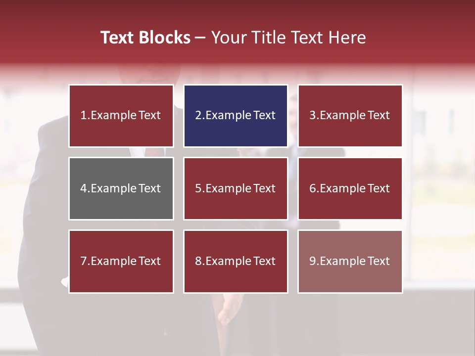 Shake Worker Male PowerPoint Template