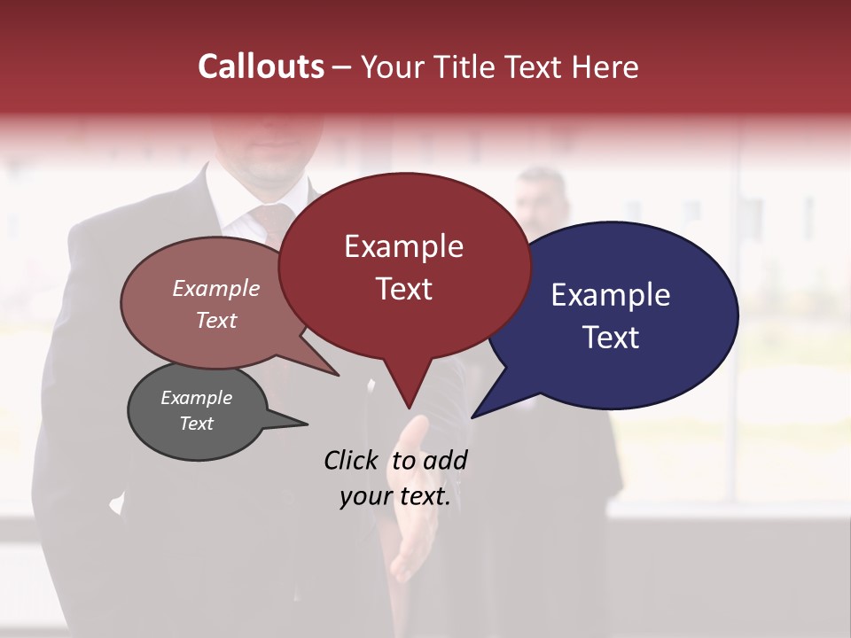 Shake Worker Male PowerPoint Template