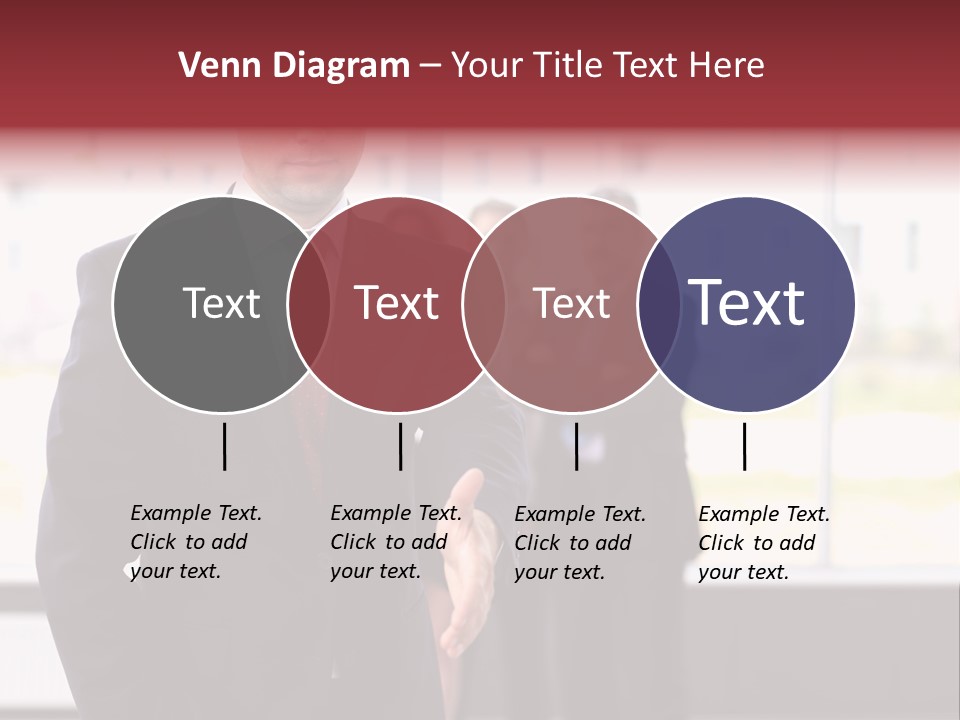 Shake Worker Male PowerPoint Template