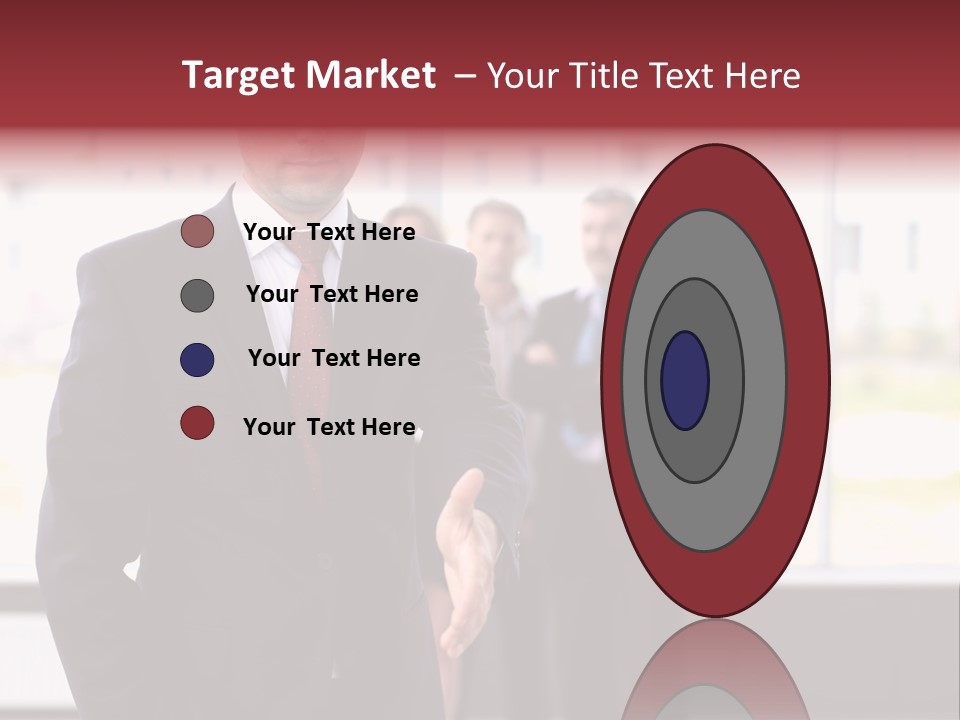 Shake Worker Male PowerPoint Template