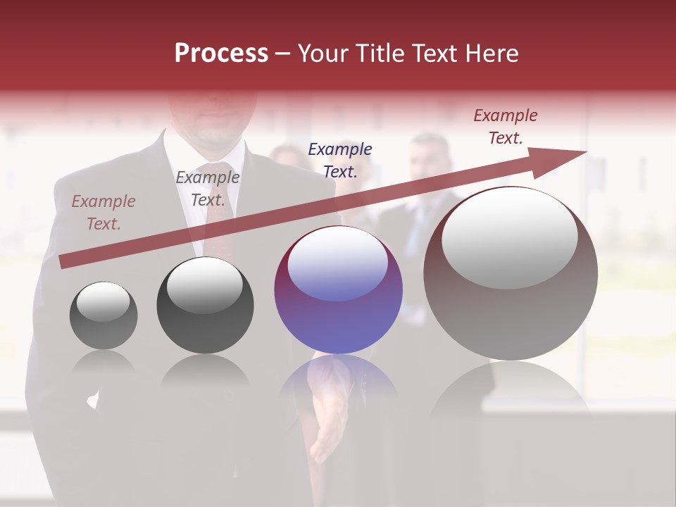 Shake Worker Male PowerPoint Template