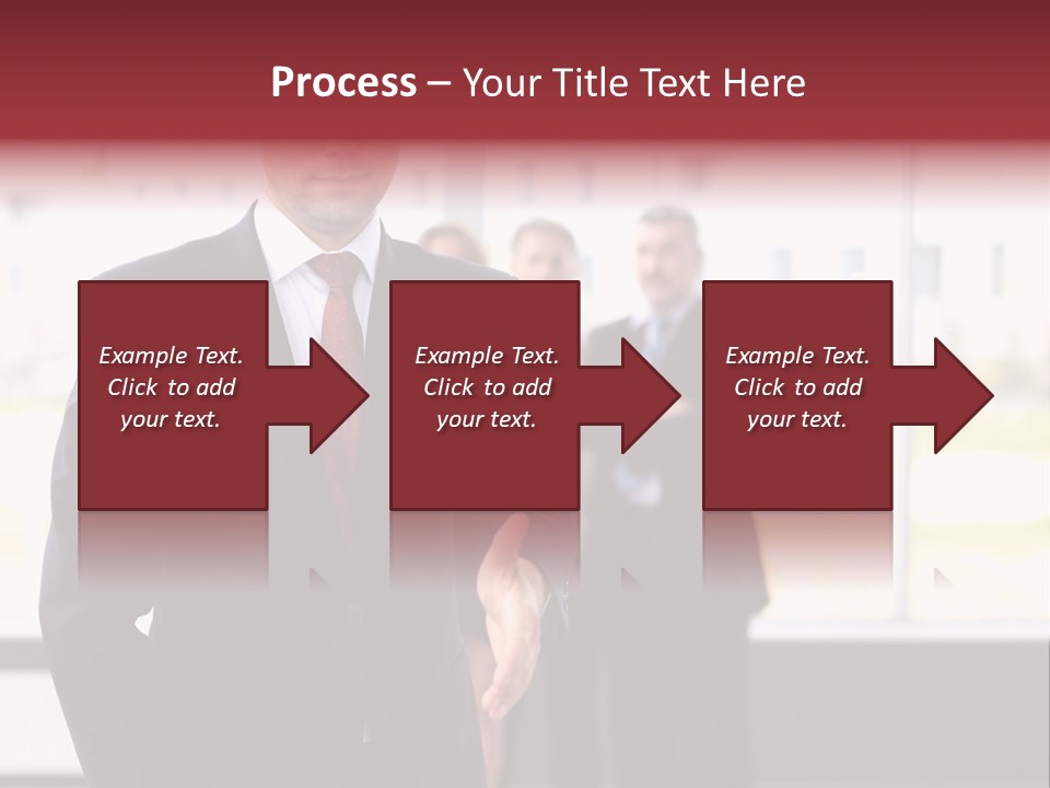 Shake Worker Male PowerPoint Template