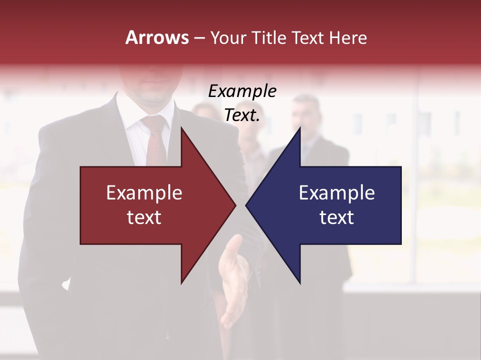 Shake Worker Male PowerPoint Template