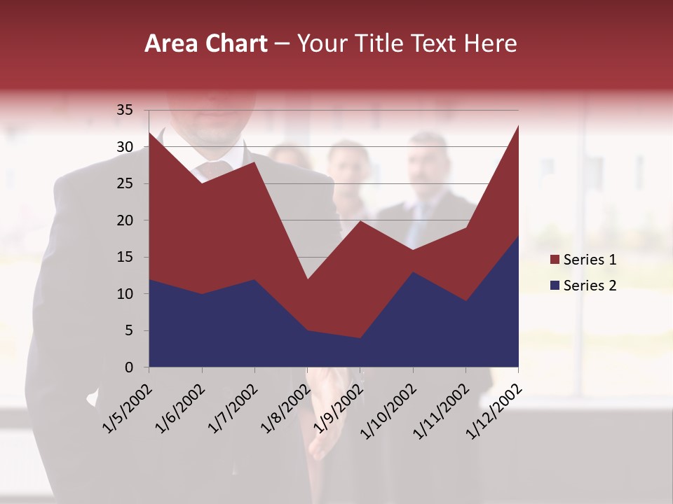 Shake Worker Male PowerPoint Template
