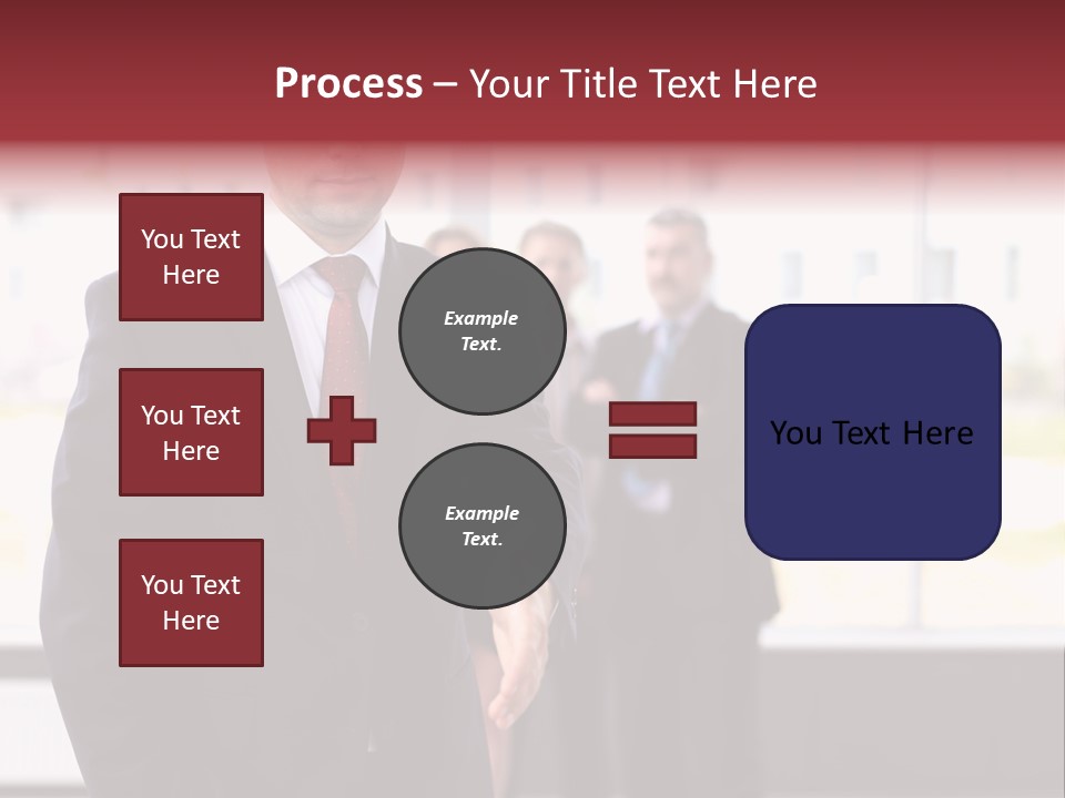Shake Worker Male PowerPoint Template
