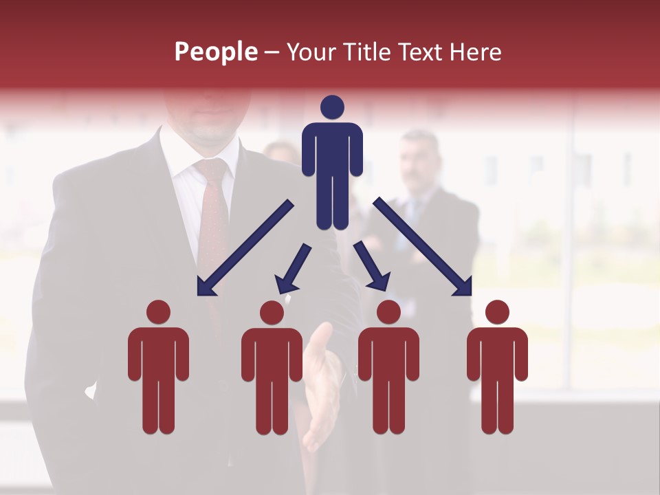 Shake Worker Male PowerPoint Template