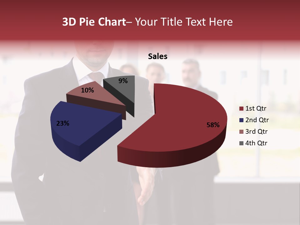 Shake Worker Male PowerPoint Template