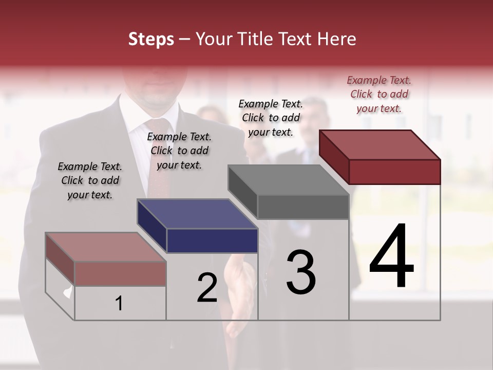 Shake Worker Male PowerPoint Template