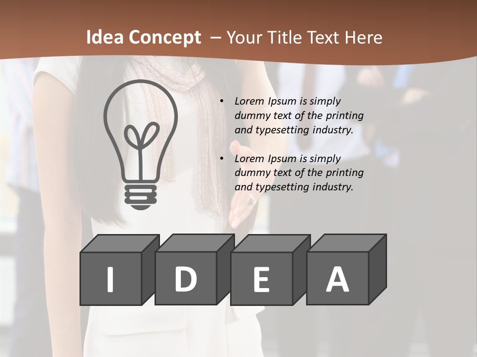 Successful Success Isolate PowerPoint Template