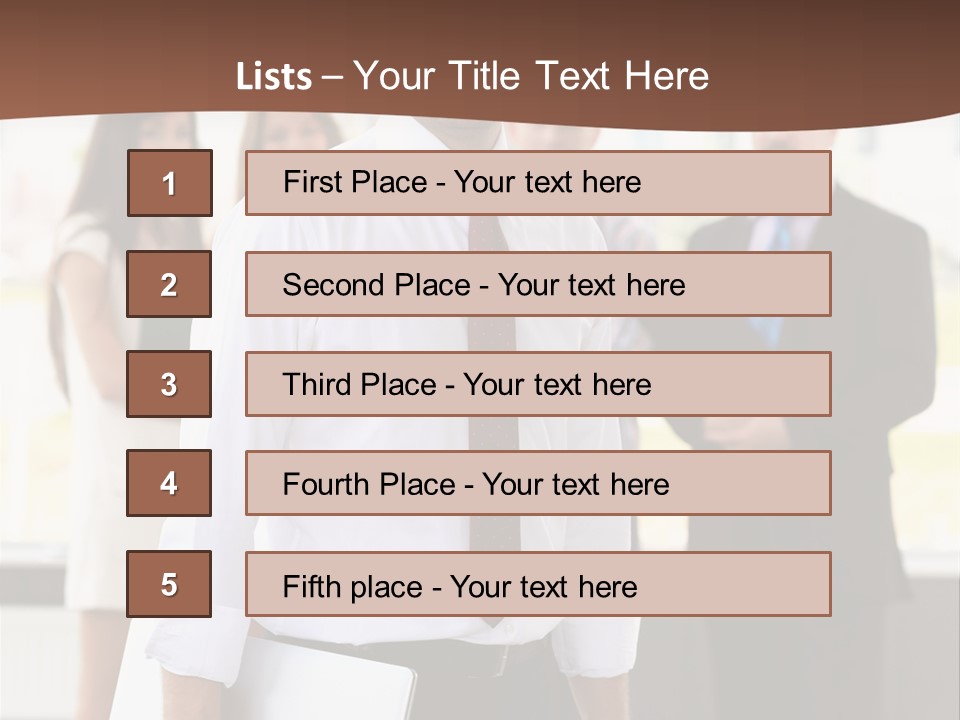 Business Young Modern PowerPoint Template