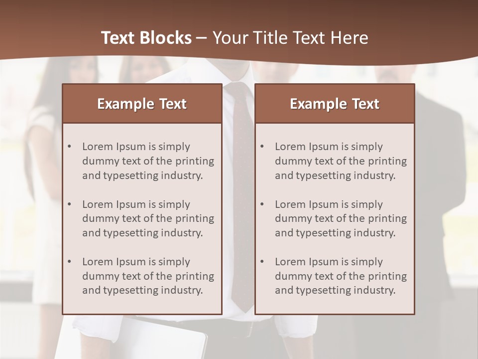 Business Young Modern PowerPoint Template