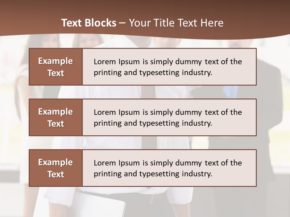Business Young Modern PowerPoint Template